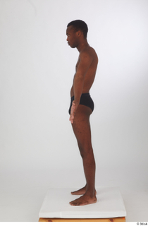 Kavan black briefs standing underwear whole body 0003.jpg